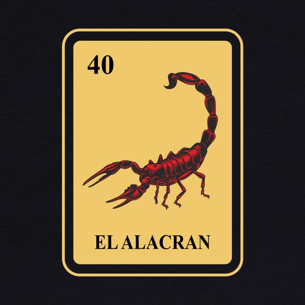 Mexican La Alacran lottery traditional Scorpion by FunnyphskStore